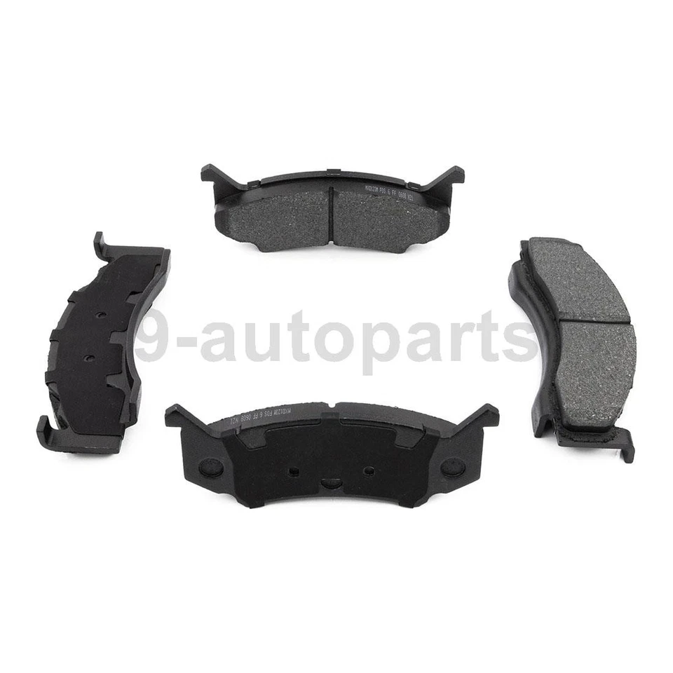Front Brake Pads Rear Brake Shoes kit 2X For 1975 - 1985 1986 1987 D100 Dodge - Image 2 of 4