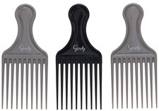 Goody Comb Lift Hair Pick, 3 Count, Assorted Colors Pack of 2