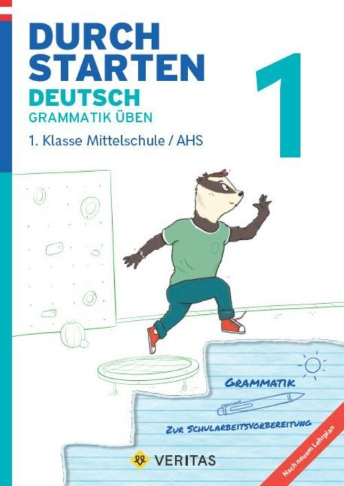 Durchstarten - Deutsch - Mittelschule/AHS - 1. Klasse: Grammatik - Übungsbuch mit Lösungen - Bild 2
