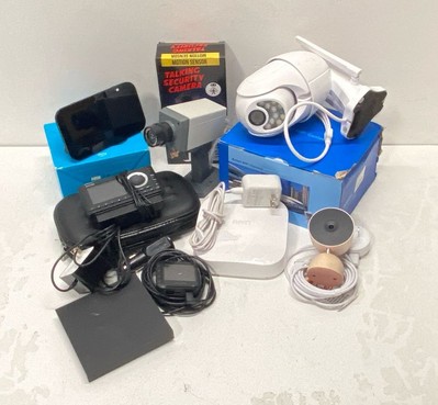 Assorted Bundle Lot Set Of 8 Smart Home Electronic Devices