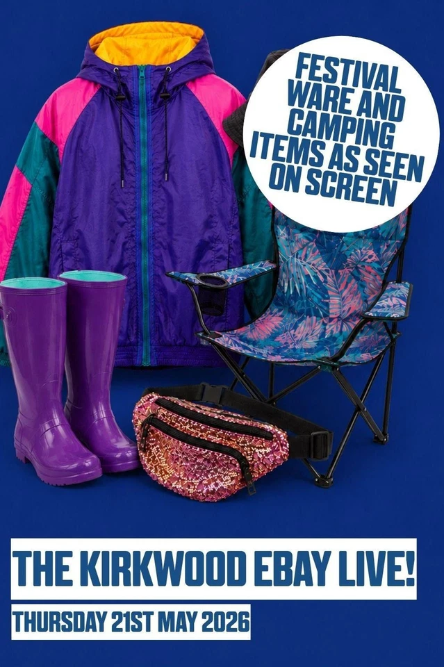 Festival & Camping Wear - £1 Starts - THE KIRKWOOD