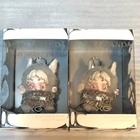 2 pcs SKULLPANDA XG Plush Doll Pendant Japan Exclusive SKULLPANDA POP UP ALPHAZ