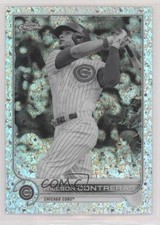2022 Topps Chrome Black & White Mini-Diamond Refractor Willson Contreras h3a