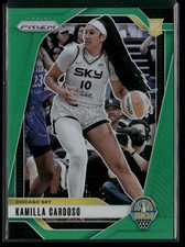 Kamilla Cardoso 2024 Panini Prizm WNBA #93 Green Prizms RC Rookie
