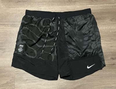 Nike Flex Stride Wild Run Shorts Men s XL Black 7  Performance Lightweight