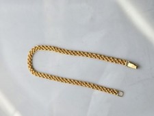 ORO real 18k Yellow Gold Womens Ladies Bracelet 6.30 Grams 7.25 Inches