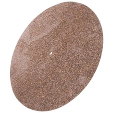 3 PCS Cork Discs for Vinyl Records Turntable Platter Mat Rubber