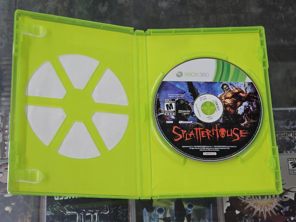 Splatterhouse(微软 Xbox 360,2010)游戏光盘带盒测试 — 第 3/4 张图片