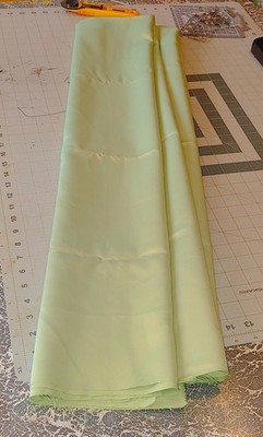 Key Lime Green Glittered Fabric 1yd 32inches x 58''