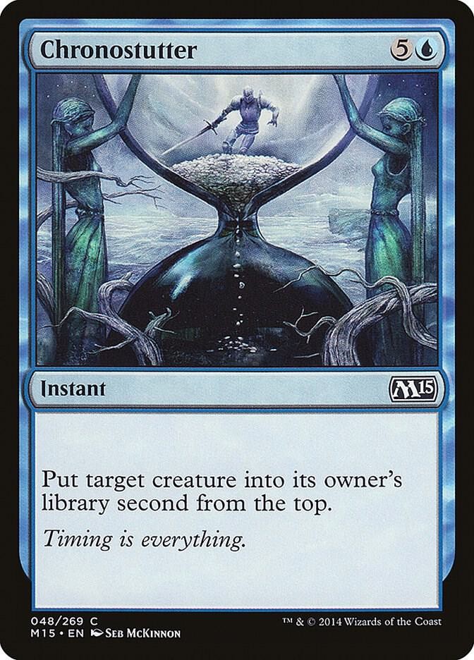 Chronostutter 48 C Magic 2015 (M15) Magic: The Gathering NM/M