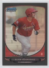 2013 Bowman Draft Picks Chrome Black Refractor 20/35 Elier Rodriguez #BDPP83 0b0