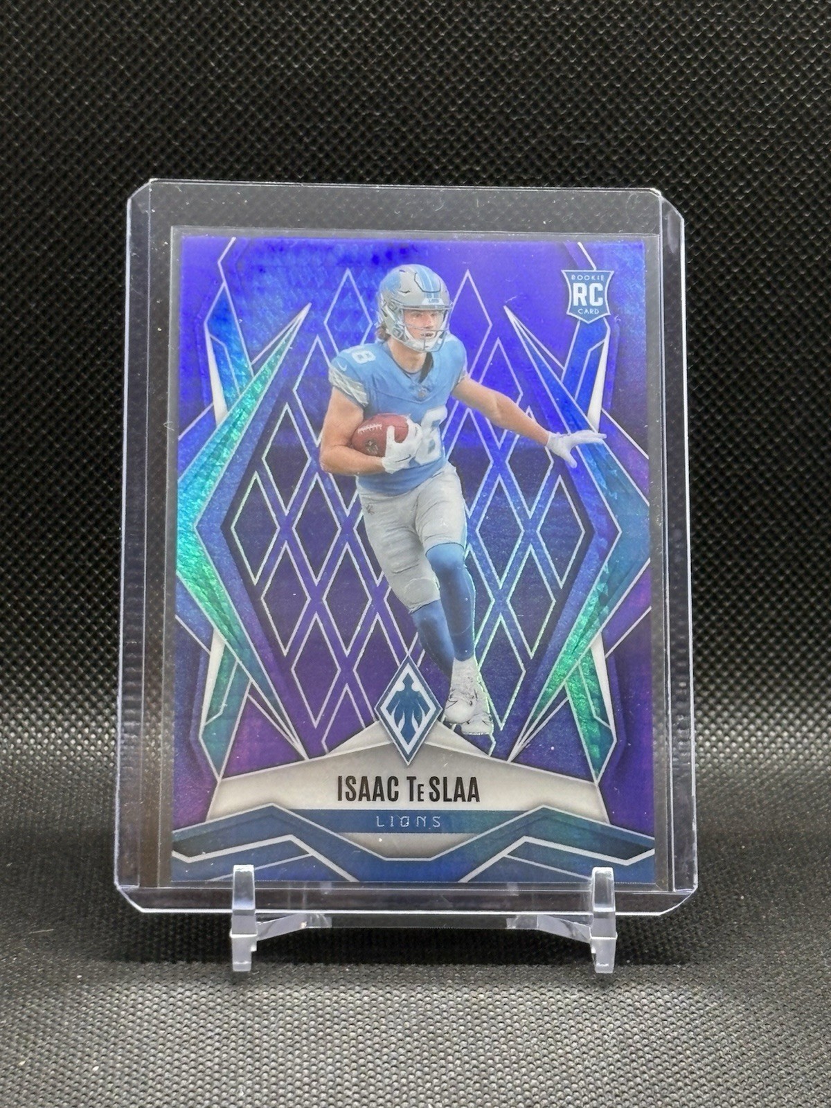 Panini 2025 Phoenix Rookies Isaac Teslaa RC Purple Winter /249 #189