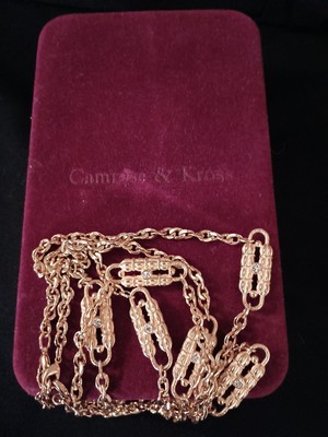 Vintage JBK Camrose & Kross Gold Toned And Crystal Interchangeable Necklace!!!