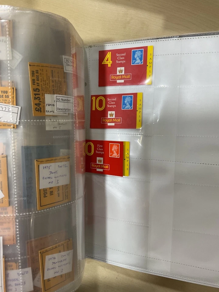 Estampillas GB. MNH. Folletos. Identificar. EX102 Foto 3 de 4