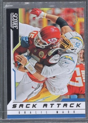 2023 Score #14 Khalil Mack Sack Attack (DCW4)