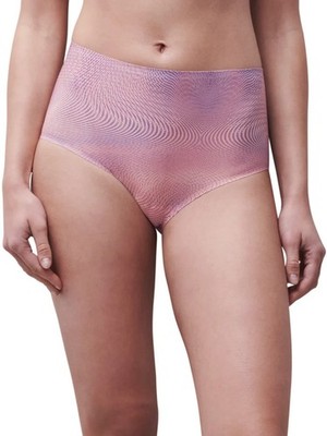 CHANTELLE 2647 SOFT STRETCH HIGH WAIST BRIEF ~ IRIS ~ OS ~ NWT $22
