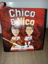 Rare NJ DEVILS CHICO & NICO DUAL BOBBLEHEAD SGA NEW Limited Edition NHL Hockey