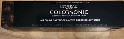 L'Oreal Paris Colorsonic Ammonia Free Permanent Hair Color Cartridge -