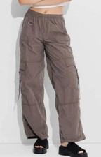 NEW Wild Fable Women's Mid Rise Wide Leg Pull-On Cargo Pants Size 2XS