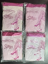 Silkies Knee HI’s Lot of 4, Regular Size, Beige Honey