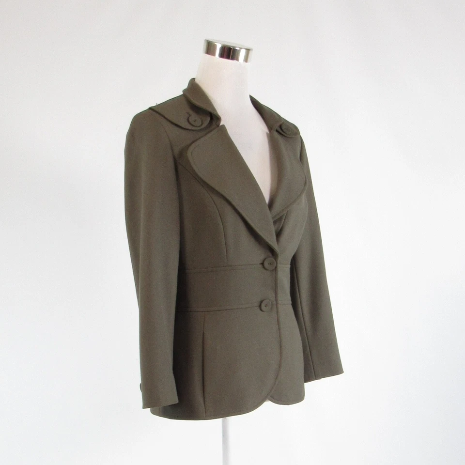 Cool brown gray ETCETERA long sleeve jacket 2 NWOT - Image 3 of 4