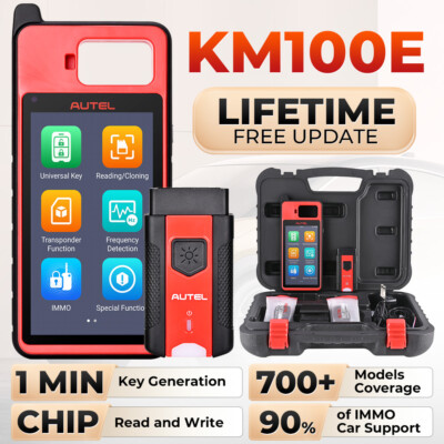 2026 Autel Scanner MaxiIM KM100E Key Fob Programming Tool Programmer Immobilizer