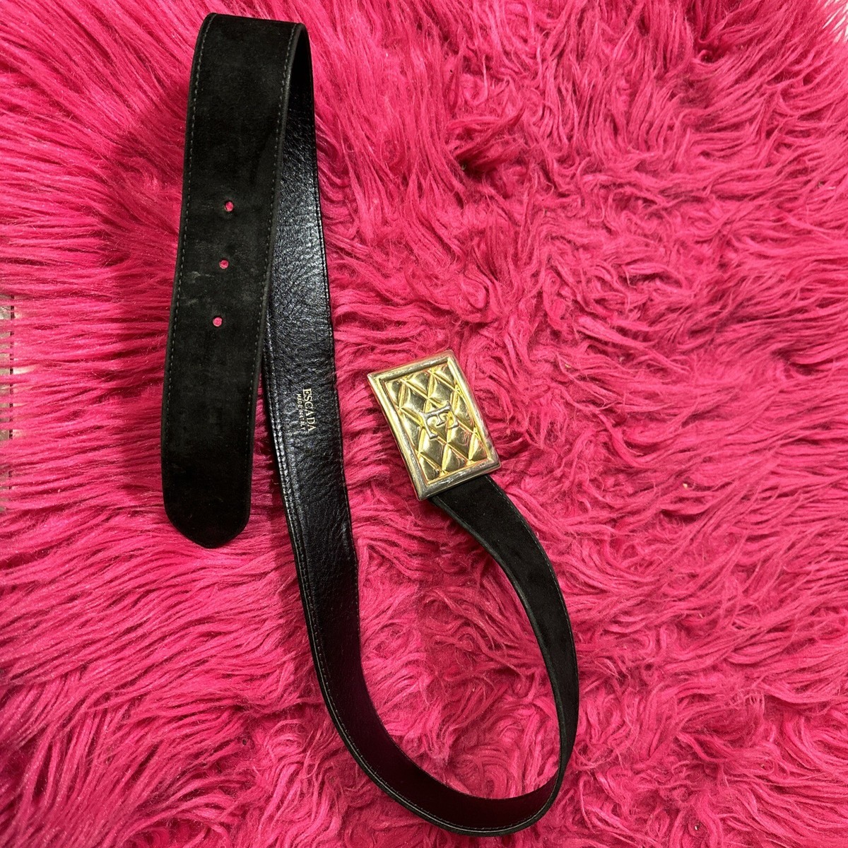 Vintage Escada Belt Vintage 80s/90s Escada Belt Buckles at... | Depop main image 4