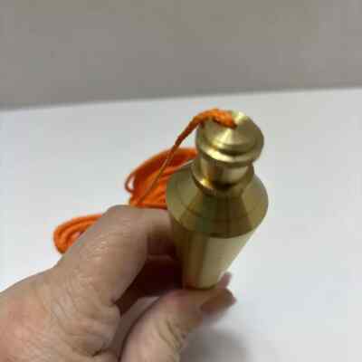 Old time Replica PLUMB BOB BRASS 225 GRAM Plumb Bob Surveying Item w/ SS Point