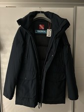 Superdry Mens Microfibre Expedition Parka Jacket Eclipse Navy Brand New