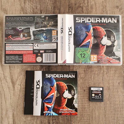 Nintendo DS   Spider-Man: Shattered Dimensions   CIB | RAR | dt. Erstausgabe