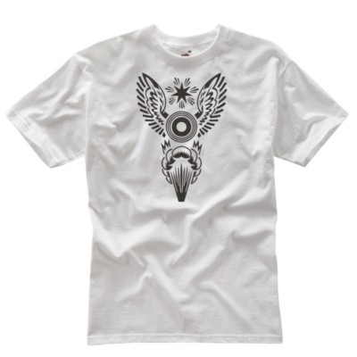 Speedwear The Bomb T-Shirt Weiß Mit Schwarzem Logo