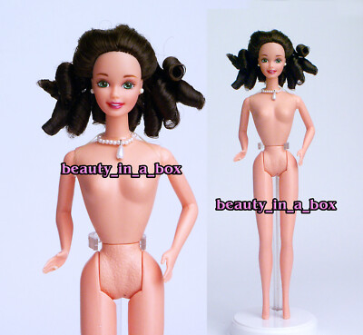 Buy 2 Get One Free - Brunette Nude Barbie Doll Ringlets Scarlett O'hara Q
