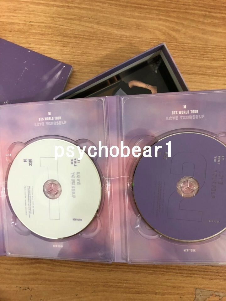 BTS Love Yourself In New York DVD without Photocard Limited BTS Love Yourself In New York DVD without Photocard Limited