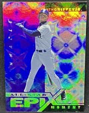 KEN GRIFFEY JR. 1998 Pinnacle Plus ALL-STAR EPIX MOMENT PURPLE PARALLEL ! RARE !