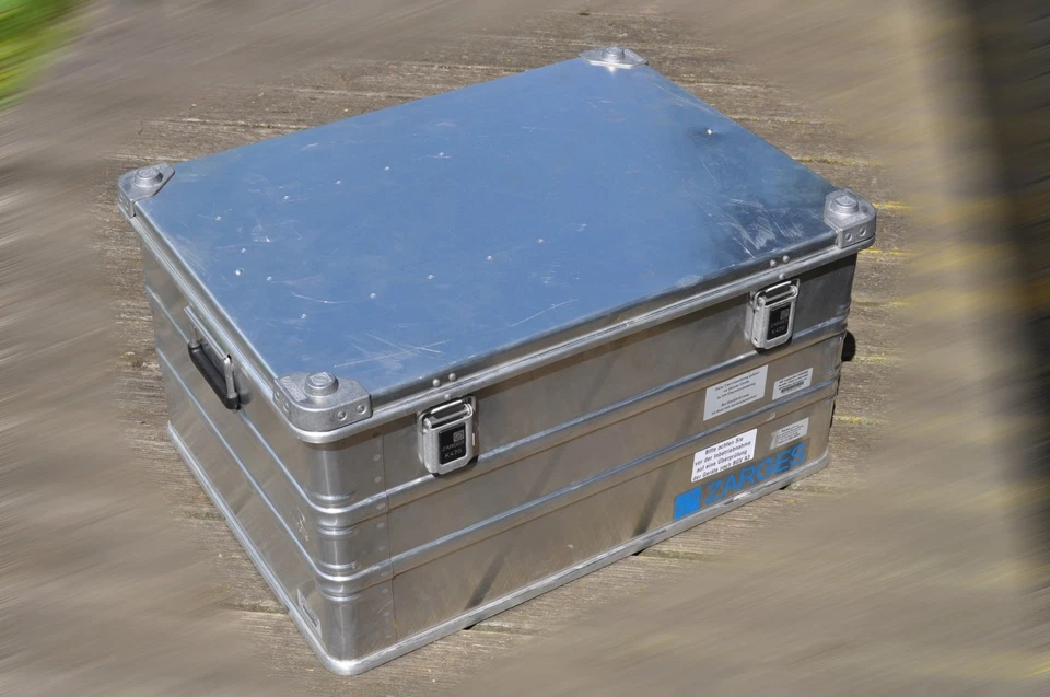Zarges K470 Kiste Box Alukiste Alubox Transportkiste Lagerbox Ex. Bundeswehr - Bild 2 von 4