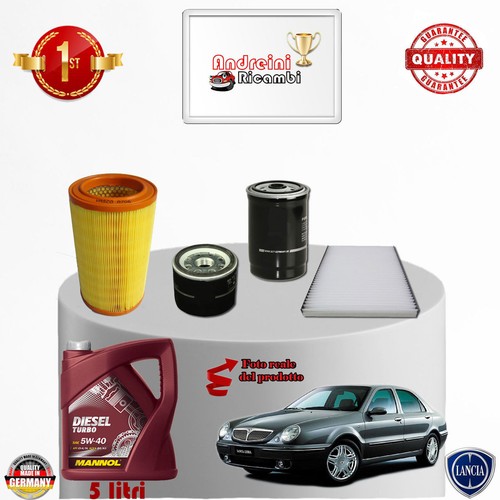 KIT TAGLIANDO FILTRI + OLIO FOCUS I 1.8 TDCi 85KW 115CV DAL 2002 -> 2004