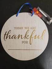 Today We Are Thankful For - Dry Erase Board Sign SPRITZ