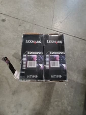 Lot of 2 NEW Lexmark E260X22G Photoconductor Unit Genuine New free ship #69