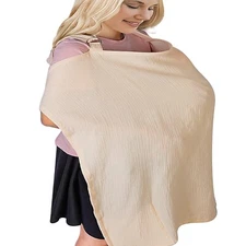 Nursing Cover for Baby Breastfeeding, Breathable Breastfeeding Cover,Breathable