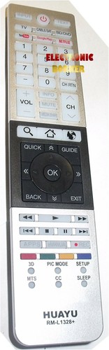 Télécommande de remplacement pour Toshiba CT90430 CT90429 CT90427 CT90428 CT90444 ARTICLE NEUF - Photo 2 sur 2