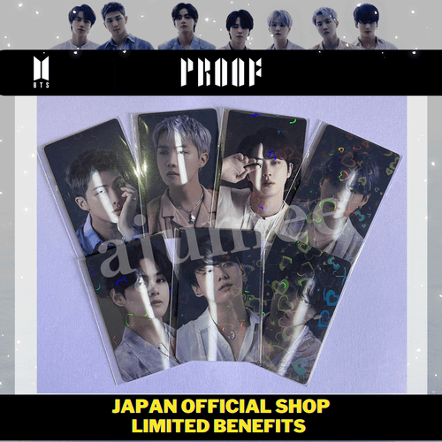BTS Proof Photo Card Hologram PC POB JAPAN FC Official Benefit Standard Edition - Bild 1 von 24