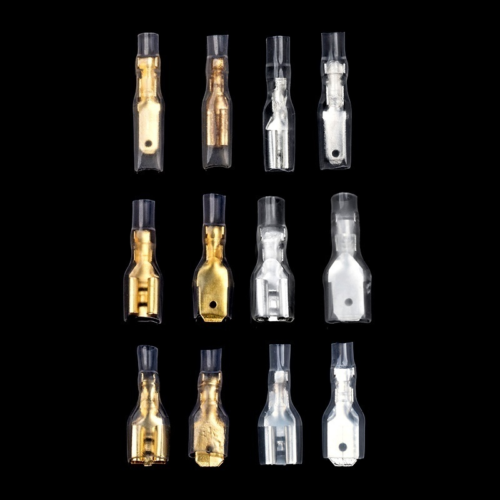 900/720Pcs Male & Female Quick Splice Spade Wire Connectors Crimp Terminals Kits - Picture 20 of 58