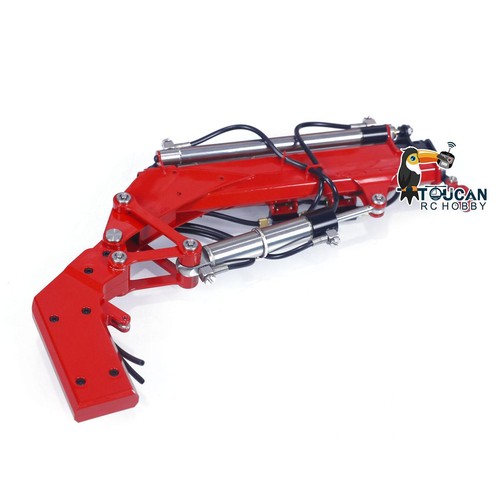 LESU Metal Extended Arm of Hydraulic Crane for RC Dumper Trailer Tractor Truck - Picture 7 of 10