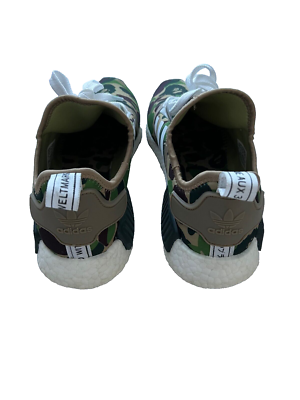 Adidas BA7326 NMD R1 Bape Bathing Ape Nomad Runner Green Camo Army