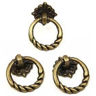 Retro antique furniture knob furniture knobs drawer handle old brass handle knob