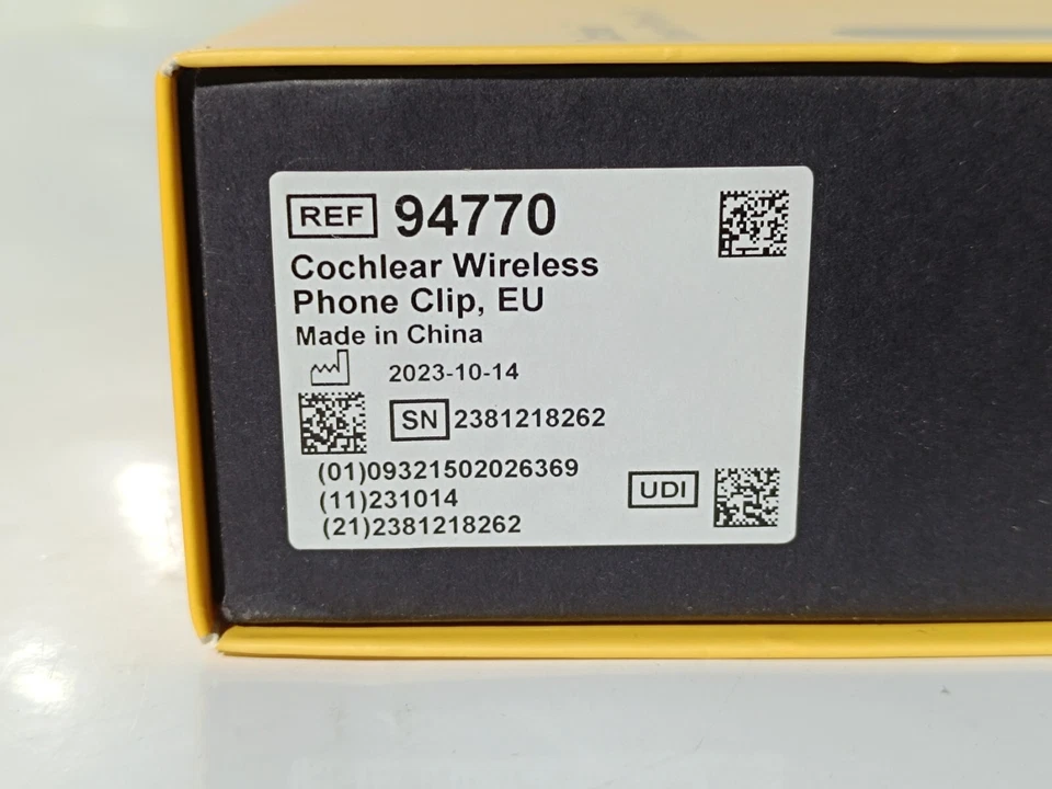 Cochlear Wireless Phone Clip EU 94770  BTB-2 - Schwarz                   _0.21_5 - Bild 3 von 4