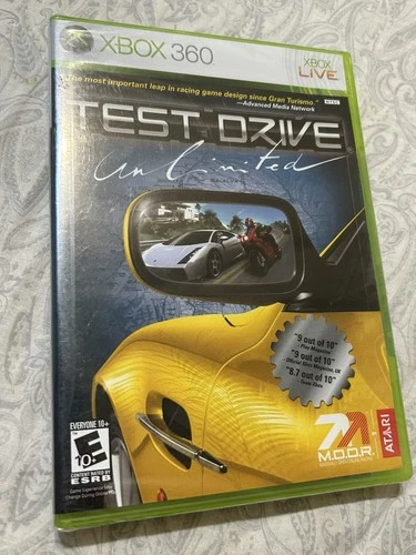 Test Drive Unlimited Xbox 360 Factory Sealed!