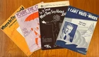 65 30s/40s/50s AUTOGRAPHED POP sheet music ALTER Tobias CAESAR Parish LAWRENCE++