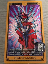 Marvel Heroclix X of Swords Nine of Swords Tarot Card