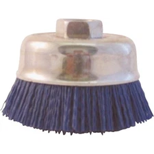 Dico Nyalox 3 In. Fine Blue Angle Grinder Cup Brush 7200009 Dico Nyalox 7200009